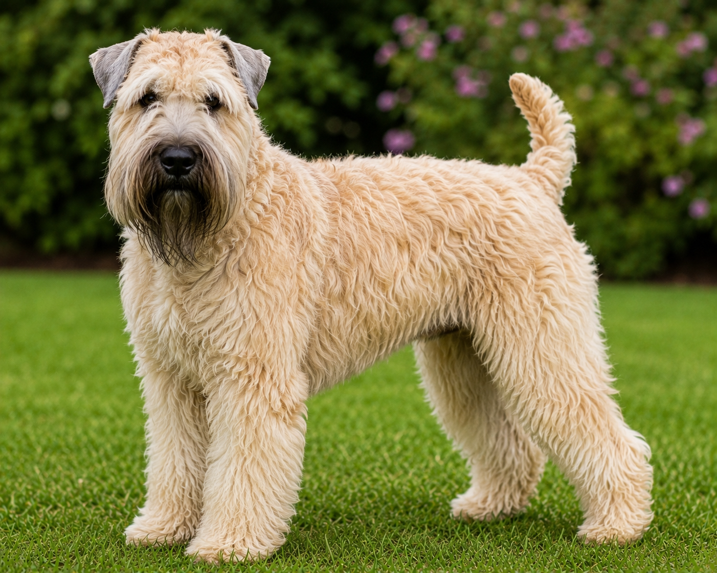 Fluffy Wheaten Terrier