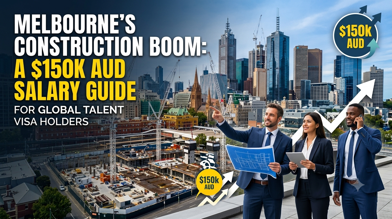 Melbourne’s Construction Boom: A $150k AUD Salary Guide for Global Talent Visa Holders Melbourne’s Construction Boom: A $150k AUD Salary Guide for Global Talent Visa Holders
