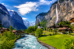 5. LAUTERBRUNNEN, SWITZERLAND — A FAIRY-TALE VALLEY
